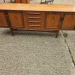 General antique glass gplan mid century ercol furniture — image 1