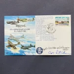 Autograph Auction Victoria Cross winners, RAF Bomber Aces, Navy, Battle of Britain, Military signed covers — image 15