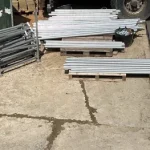 **LIQUIDATION **A Large Assortment of Nearly New Galvanised Steel Scaffolding Including Tubes, Boards, and Fittings… — image 2