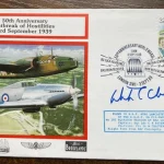 Autograph Auction Victoria Cross winners, RAF Bomber Aces, Navy, Battle of Britain, Military signed covers — image 6