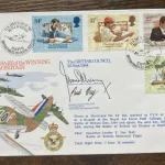 Autograph Auction Victoria Cross winners, RAF Bomber Aces, Navy, Battle of Britain, Military signed covers — image 2