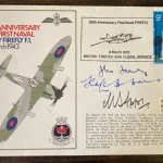 Autograph Auction Victoria Cross winners, RAF Bomber Aces, Navy, Battle of Britain, Military signed covers — image 18