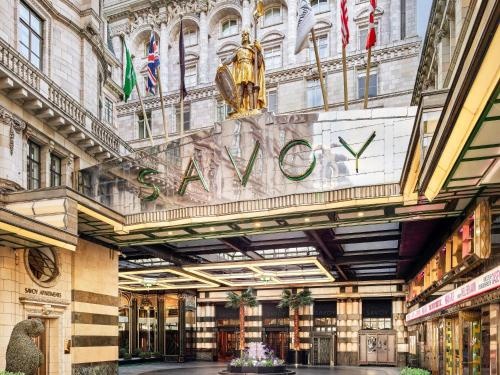The Savoy Hotel London –Luxury Hotel Auction: High-End Guestroom Beds, Luxury Drapery, Tables, Premium Seating, Lighting, Mirrors Fine Artwork