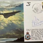 Autograph Auction RAF Military Space WW2 fighter, Bomber aces, Aviation flown covers, Navy — image 18