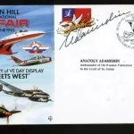 Military autograph auction RAF flown covers Navy Aviation Concorde Bombers Aces Luftwaffe Battle of Britain — image 5
