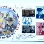 Autograph Auction TV Film, Victoria Cross winners, Sport, Politics, Historic, Concorde, Military signed covers FDCs — image 22