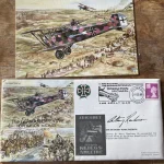 Military Autograph Auction RAF WW2 fighter and Bomber aces, Aviation flown covers, Great War — image 12
