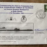 Military Autograph Auction RAF WW2 fighter and Bomber aces, Aviation flown covers, Great War — image 7