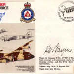 Autograph Auction RAF Military Space WW2 fighter, Bomber aces, Aviation flown covers, Navy — image 5