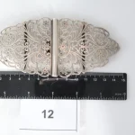 A Superb Collection of Antique Silver Nursing Buckles and Jewellery, with Other Curious & Collectable Items — image 12