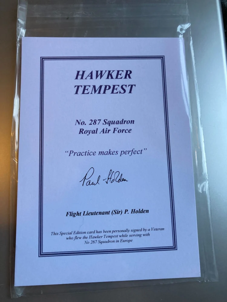 Autograph auction Military WW2 Bomber Command Fighter Aces Battle of Britain