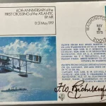 Autograph Auction RAF Military Space WW2 fighter, Bomber aces, Aviation flown covers, Navy — image 21