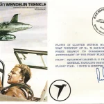 Autograph Auction RAF Military Space WW2 fighter, Bomber aces, Aviation flown covers, Navy — image 12