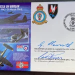 Autograph Auction Victoria Cross winners, RAF Bomber Aces, Navy, Nobel Prize Winners, Concorde, Military signed covers — image 11