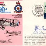 Autograph Auction RAF Military Space WW2 fighter, Bomber aces, Aviation flown covers, Navy — image 8