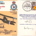 Autograph Auction RAF Military Space WW2 fighter, Bomber aces, Aviation flown covers, Navy — image 9