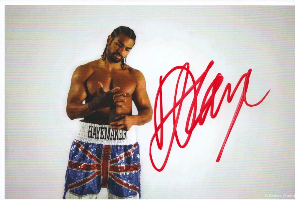 SPORT SIGNED BOXING, FORMULA ONE AND FOOTBALL