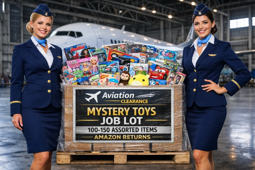 Air Movements – Amazon Returns Mixed Clearance (Sacks, Boxes & Pallets)