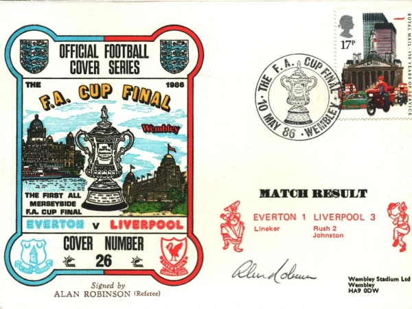 SIGNED FOOTBALL DAWN COVERS