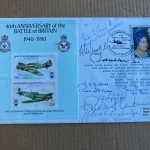 Autograph Auction TV Film, Victoria Cross winners, Sport, Politics, Historic, Concorde, Military signed covers FDCs — image 15