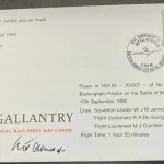 Military Autograph Auction RAF WW2 fighter, Bomber aces, Aviation flown covers, Navy — image 6
