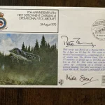 Autograph Auction Victoria Cross winners, RAF Bomber Aces, Navy, Battle of Britain, Military signed covers — image 12