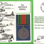 Autograph Auction RAF Military Space WW2 fighter, Bomber aces, Aviation flown covers, Navy — image 2