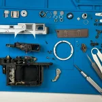Cameras / lenses & HI FI / bronze — image 1