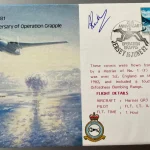 Autograph Auction RAF Military Space WW2 fighter, Bomber aces, Aviation flown covers, Navy — image 15