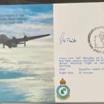 Military Autograph Auction RAF WW2 fighter, Bomber aces, Aviation flown covers, Navy — image 14