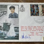 Military Autograph Auction RAF WW2 fighter and Bomber aces, Aviation flown covers, Great War — image 2