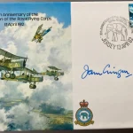 Autograph Auction RAF Military Space WW2 fighter, Bomber aces, Aviation flown covers, Navy — image 16