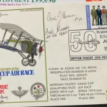 Military Autograph Auction RAF WW2 fighter, Bomber aces, Aviation flown covers, Navy — image 18