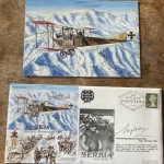 Military Autograph Auction RAF WW2 fighter and Bomber aces, Aviation flown covers, Great War — image 14