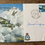 Autograph Auction Victoria Cross winners, RAF Bomber Aces, Navy, Battle of Britain, Military signed covers — image 11