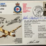 Autograph Auction RAF Military Space WW2 fighter, Bomber aces, Aviation flown covers, Navy — image 3