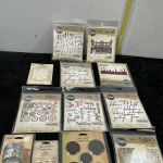 ONLINE AUCTION OF CRAFT MAKING ITEMS MANY NEW IN PACKETS — image 10