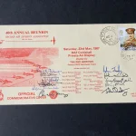 LIVE AUTOGRAPH AUCTION TV SPORT BATTLE OF BRITAIN, UK US LUFTWAFFE FIGHTER BOMBER ACES, DAMBUSTERS, NAVY, SPACE, CONC… — image 7