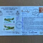 Autograph Auction TV Film, Victoria Cross winners, Sport, Politics, Historic, Concorde, Military signed covers FDCs — image 8