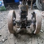 Private collection of Field Marshall Series 2 tractor, Field Marshall Crawler, Fordson Major and other vehicles — image 16