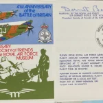 Military Autograph Auction RAF WW2 fighter, Bomber aces, Aviation flown covers, Navy — image 11