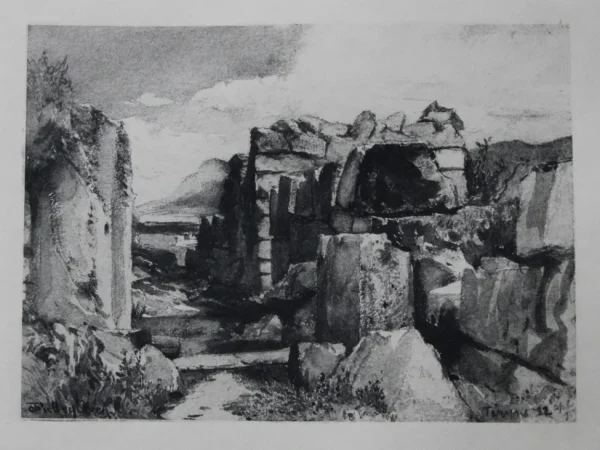 Antique prints and engravings  – Designs, Costumes and Landscapes