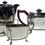Specialist Gold & Silver auction to include: Gold & Silver Jewellery – Antique Silver Vinaigrettes – Silver Tea Servi… — image 19