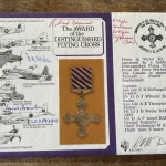 Military Autograph Auction RAF WW2 fighter and Bomber aces, Aviation flown covers, Great War — image 11