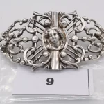 A Superb Collection of Antique Silver Nursing Buckles and Jewellery, with Other Curious & Collectable Items — image 9