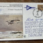 Military Autograph Auction RAF WW2 fighter and Bomber aces, Aviation flown covers, Great War — image 21