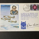 LIVE AUTOGRAPH AUCTION TV SPORT BATTLE OF BRITAIN, UK US LUFTWAFFE FIGHTER BOMBER ACES, DAMBUSTERS, NAVY, SPACE, CONC… — image 10