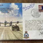 Military Autograph Auction RAF WW2 fighter and Bomber aces, Aviation flown covers, Great War — image 24