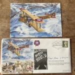 Military Autograph Auction RAF WW2 fighter and Bomber aces, Aviation flown covers, Great War — image 13