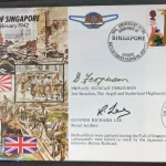 Autograph Auction Victoria Cross winners, RAF Bomber Aces, Navy, Nobel Prize Winners, Concorde, Military signed covers — image 1